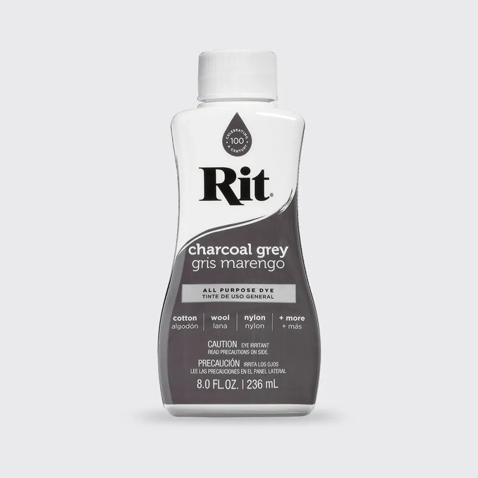 Rit All-Purpose Charcoal Grey textielverf grijs
