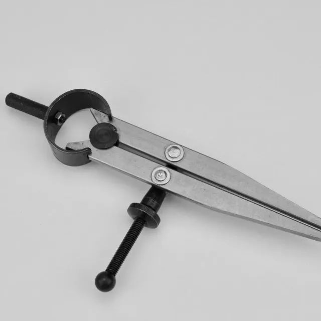 Leather House Veerpasser 100 mm passer staal
