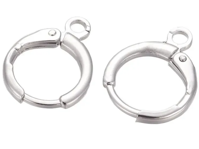 La Petite Epicerie dormeuse oorbellen verzilverd per paar 11 mm