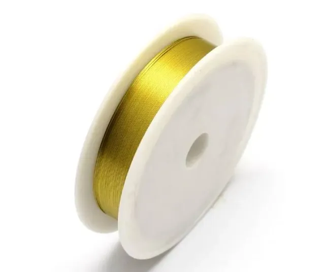 La Petite Epicerie metaaldraad goud 0,3 mm 20 meter om te rijgen