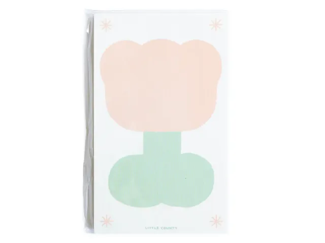 Little County Tulp mini notitieblok bloem
