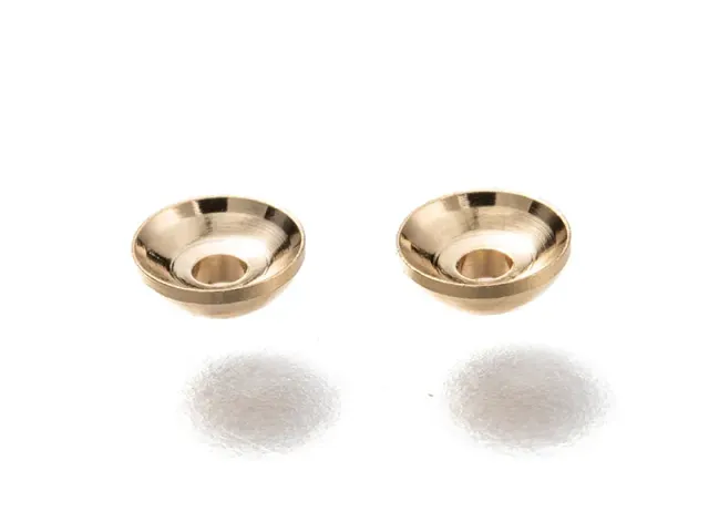 La Petite Epicerie klok tussenkralen goud 6 mm 20 stuks