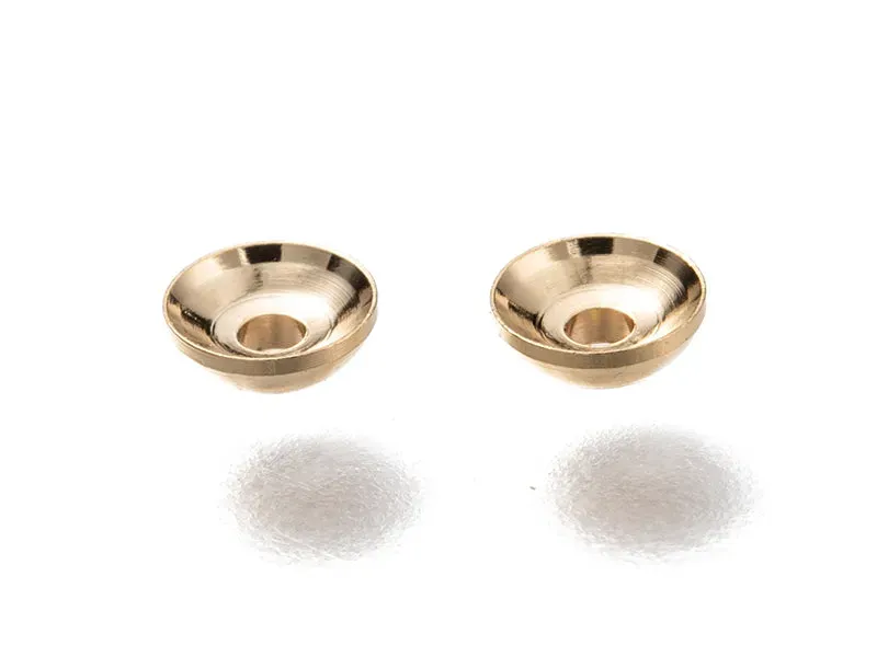 La Petite Epicerie klok tussenkralen goud 6 mm 20 stuks