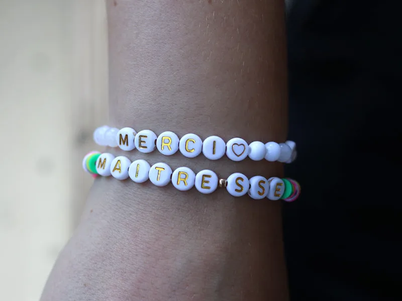 La Petite Epicerie letterkralen maîtresse voor armband