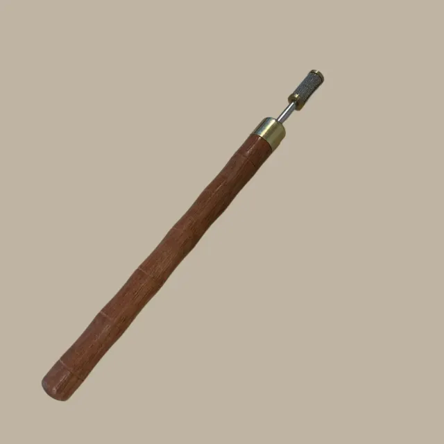 Leather House Edge Paint Pen verfpen sandelhout 15 cm per stuk
