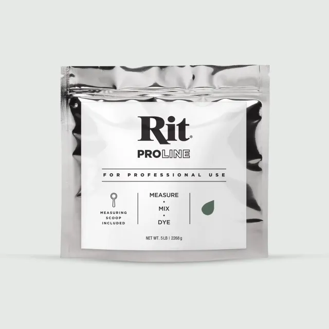 Rit ProLine Dark Green textielverf poeder 5lb donkergroen