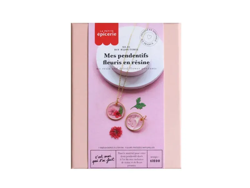La Petite Epicerie hars hangers bloemen DIY-kit 2 stuks