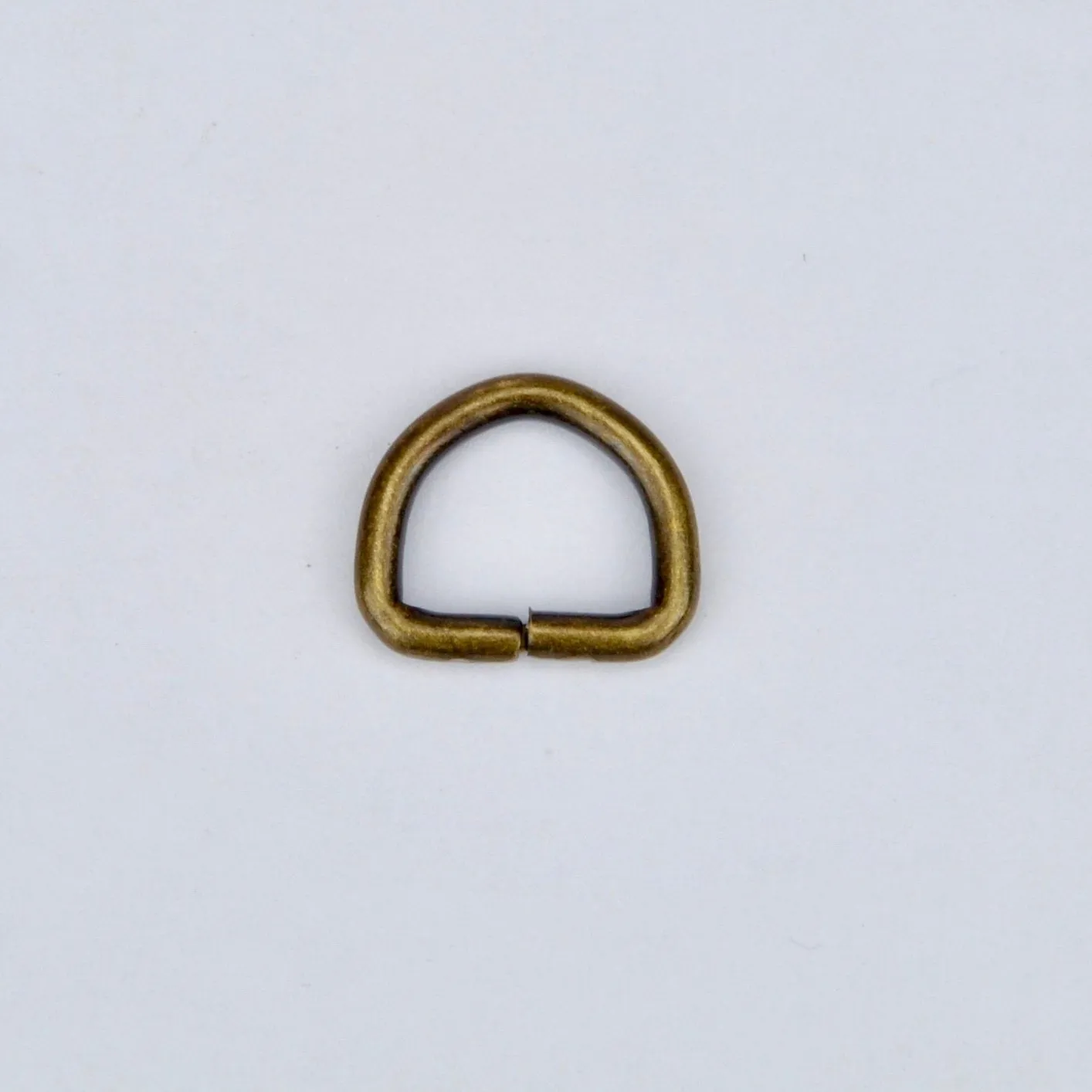 Leather House D-ring 10 mm zilver per stuk
