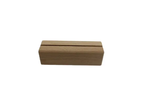 Astrid Brouwers fotoblok kaarthouder 10x3x3 cm beukenhout