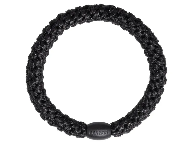 Kknekki Noir Pailleté haarelastiek glitter zwart