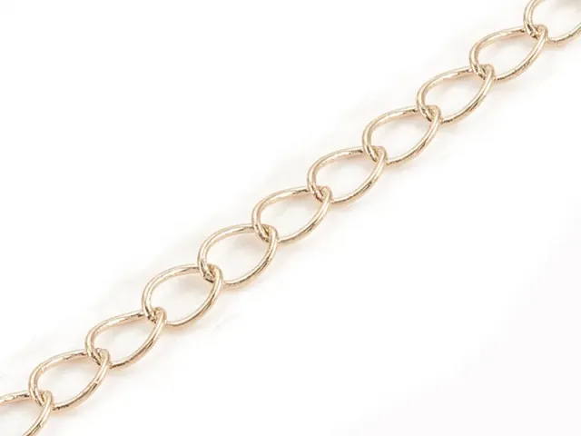 La Petite Epicerie gourmette schakelketting goud 20 cm 5 mm