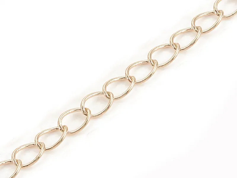 La Petite Epicerie gourmette schakelketting goud 20 cm 5 mm