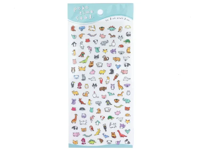 La Petite Epicerie Mini Dieren Stickers Schattig
