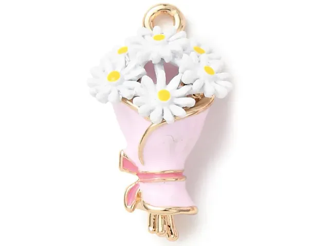 La Petite Epicerie bedel bloemenboeket goud emaille