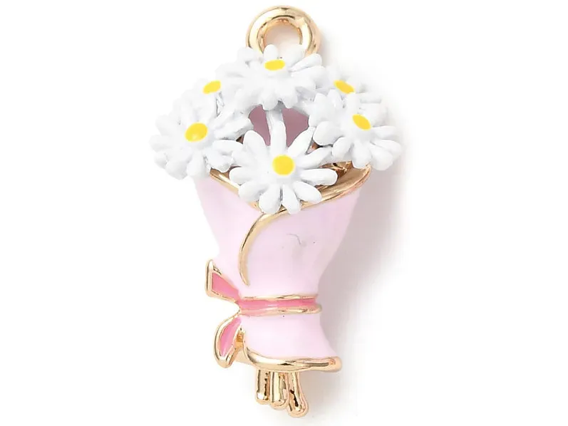 La Petite Epicerie bedel bloemenboeket goud emaille