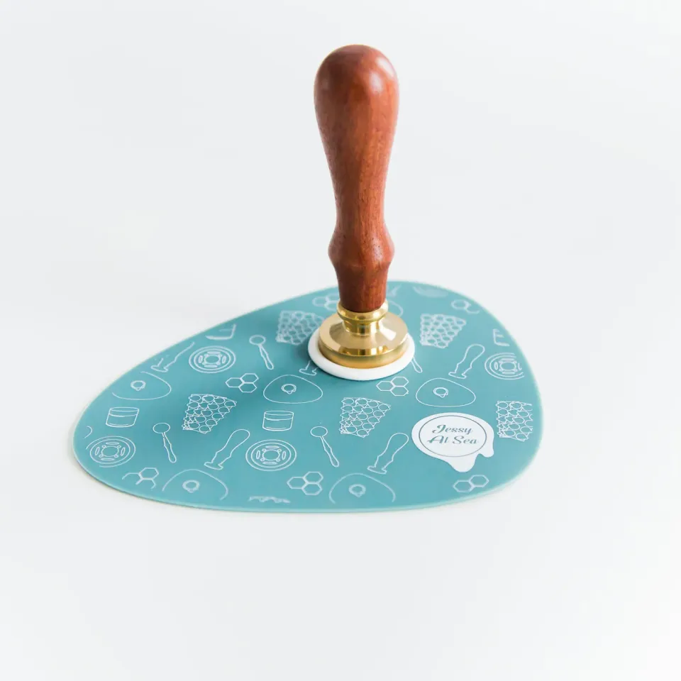 Jessy at Sea Wax Seal Mat zegelmat flexibel