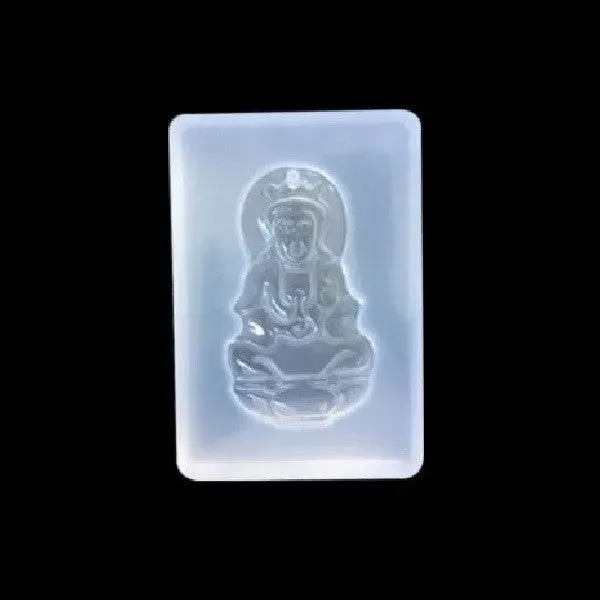 Bijounique 69 Guanyin II gietmal siliconen 40x60 mm