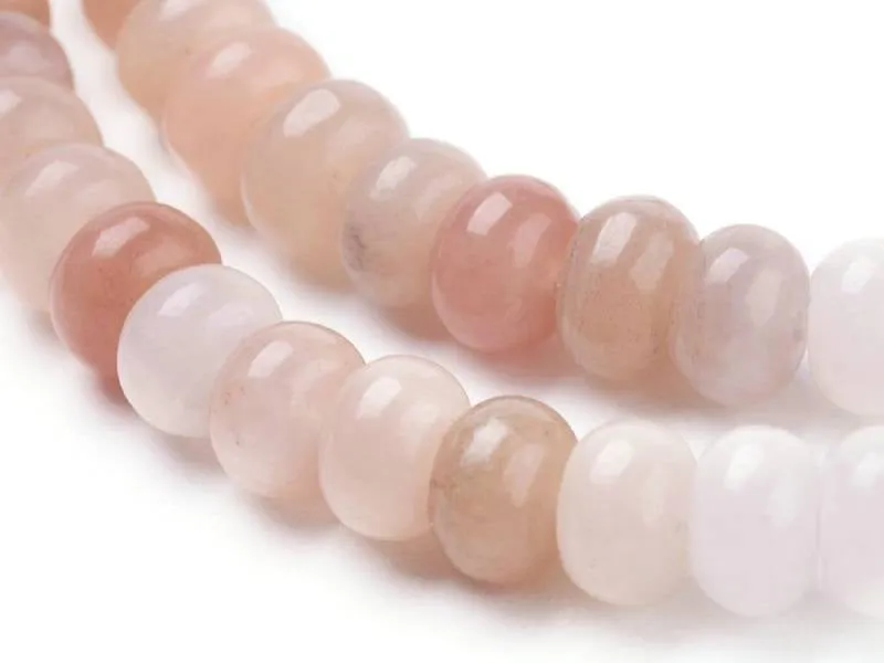 La Petite Epicerie rondellen kralen roze aventurijn 20 stuks