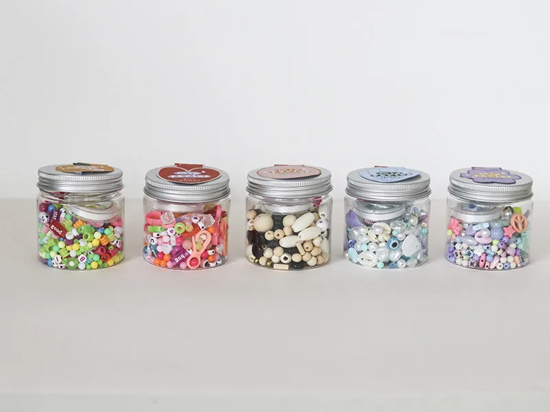La Petite Epicerie Girl Power kralenmix pot met draad
