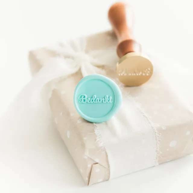 Jessy at Sea Bedankt wax seal stempel 25 mm