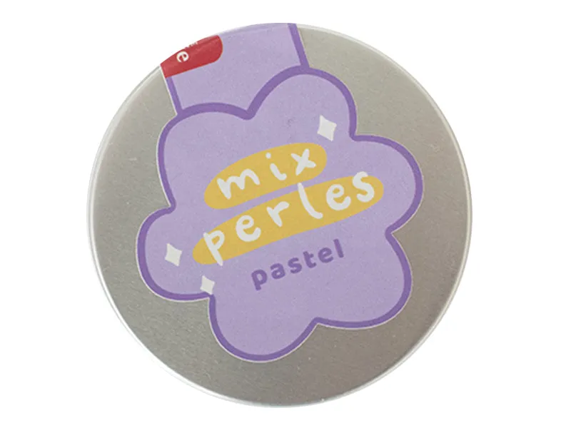 La Petite Epicerie Pastel kralenmix pot met elastiek