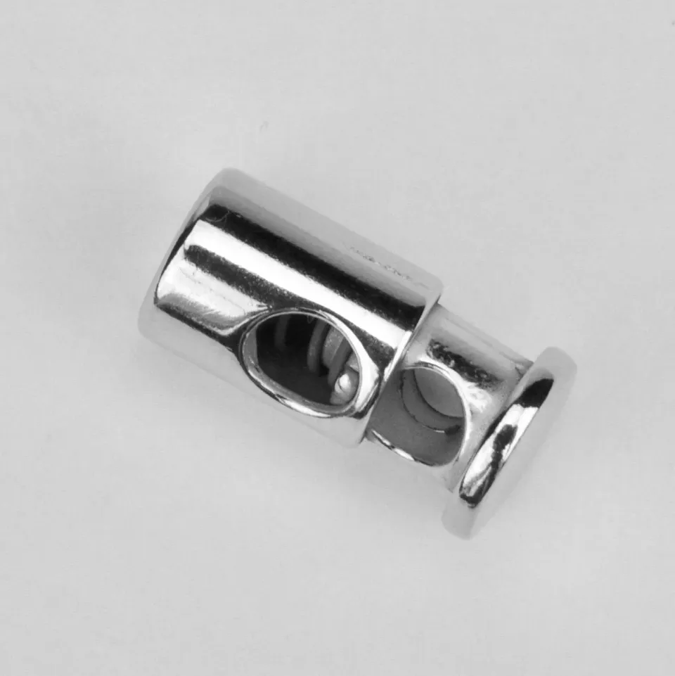 Leather House stopper silver 1-gaats nikkel per stuk