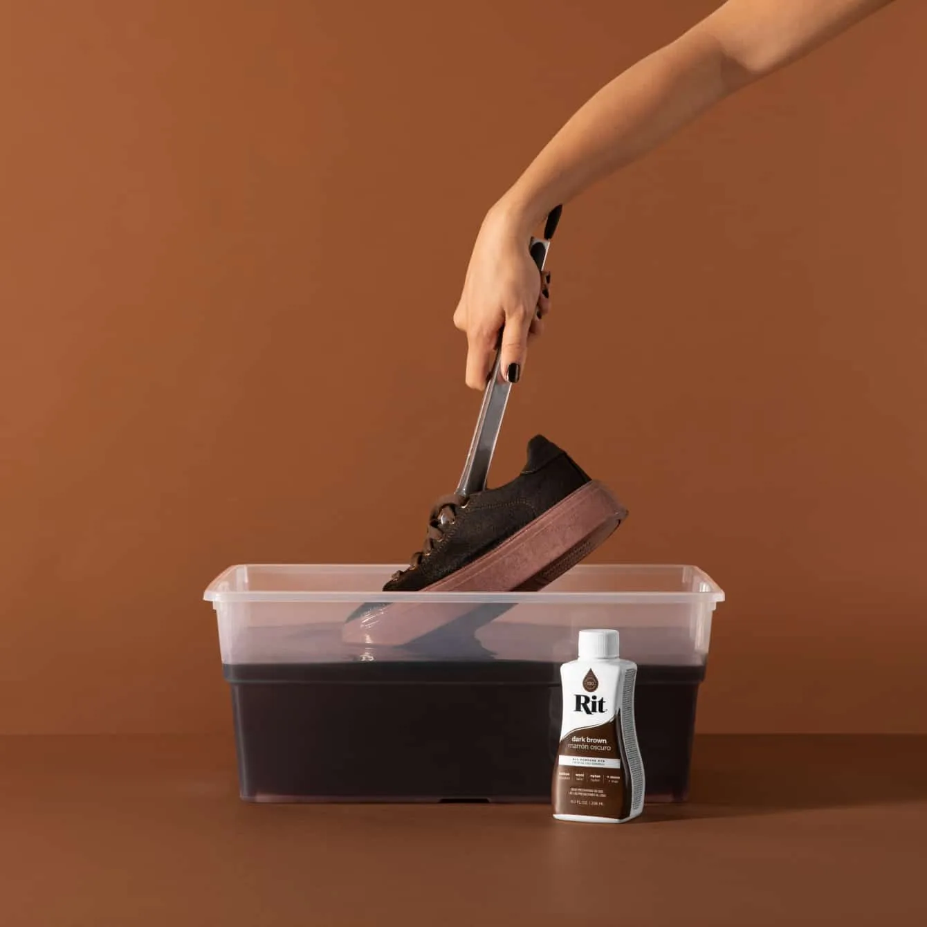 Rit All-Purpose Dark Brown textielverf donkerbruin