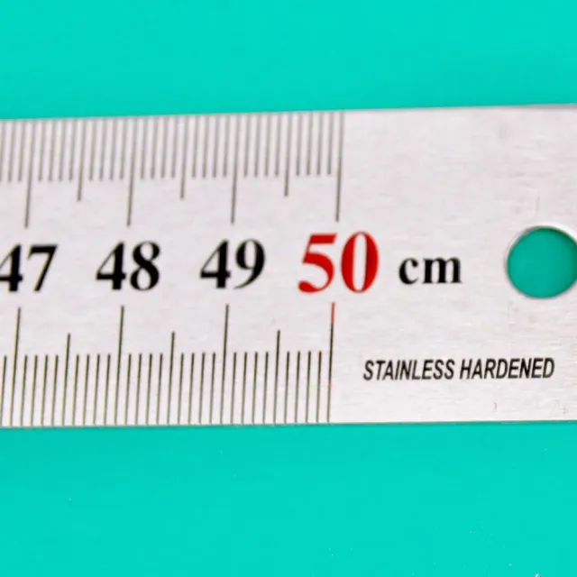 Leather House Cutting Ruler snijlineaal 30cm precies