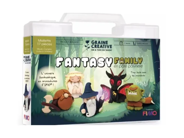La Petite Epicerie Fantasy Family Fimo koffer polymeerklei