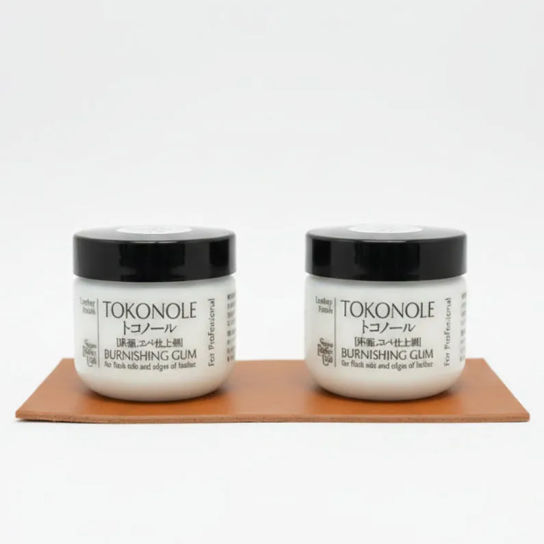 Seiwa Tokonole edge gum bruin 120 ml leerafwerking