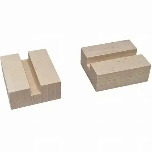 Astrid Brouwers Tegelhouder standaard 7x6 cm beukenhout