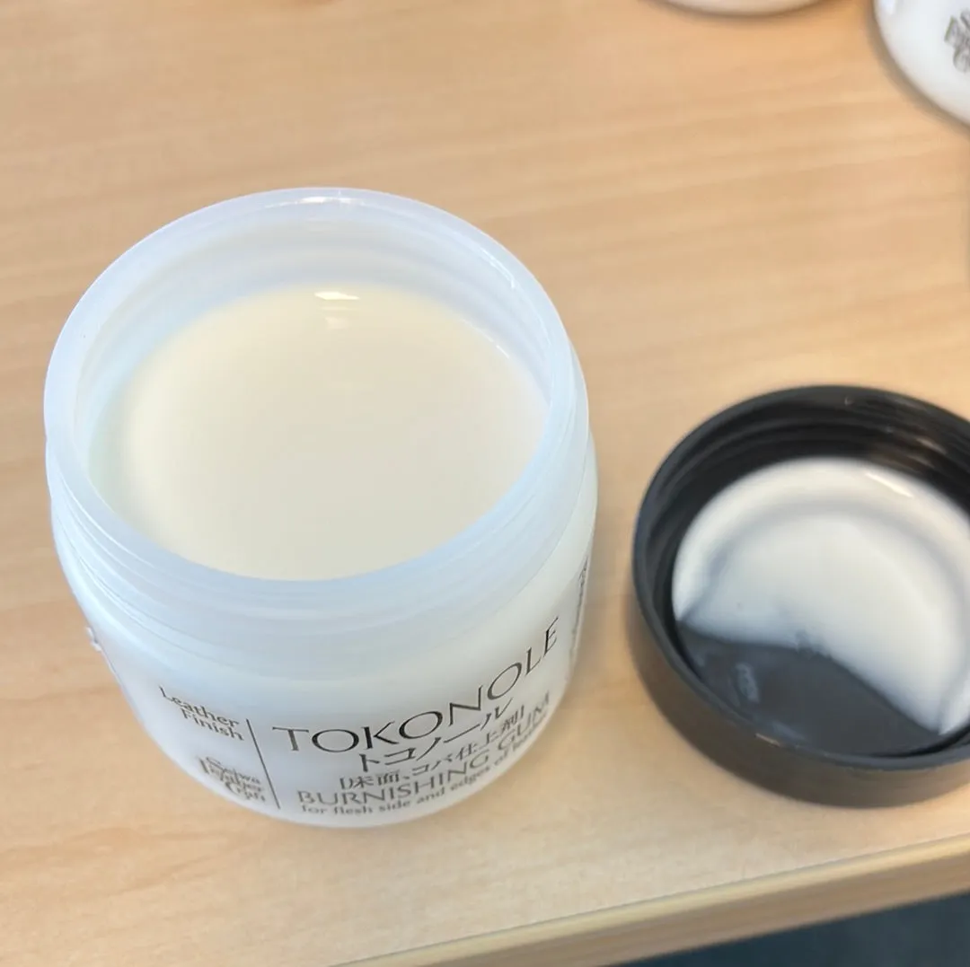 Seiwa Tokonole edge gum bruin 120 ml leerafwerking