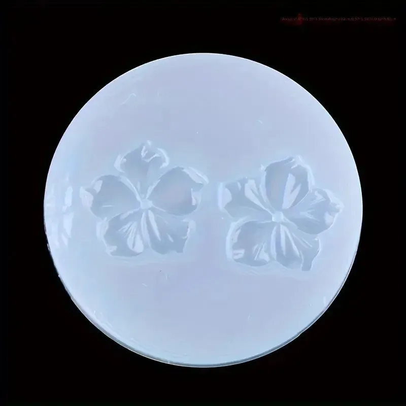 Bijounique Bloemetjes Gietmal siliconen 17 mm