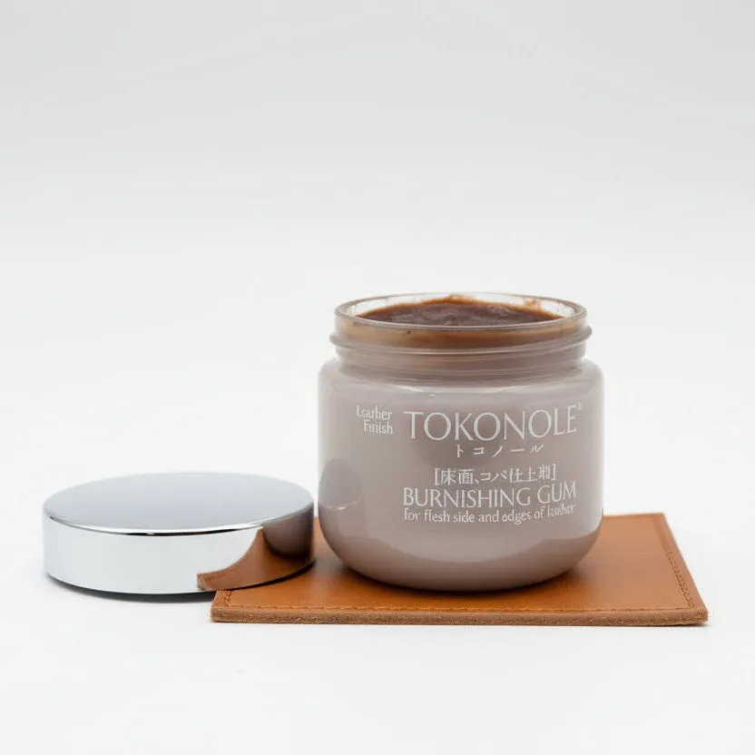 Seiwa Tokonole edge gum bruin 120 ml leerafwerking