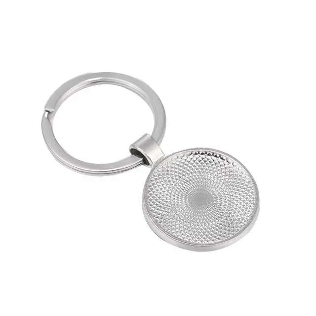 Bijounique Sleutelhanger dubbelzijdig 25 mm per stuk