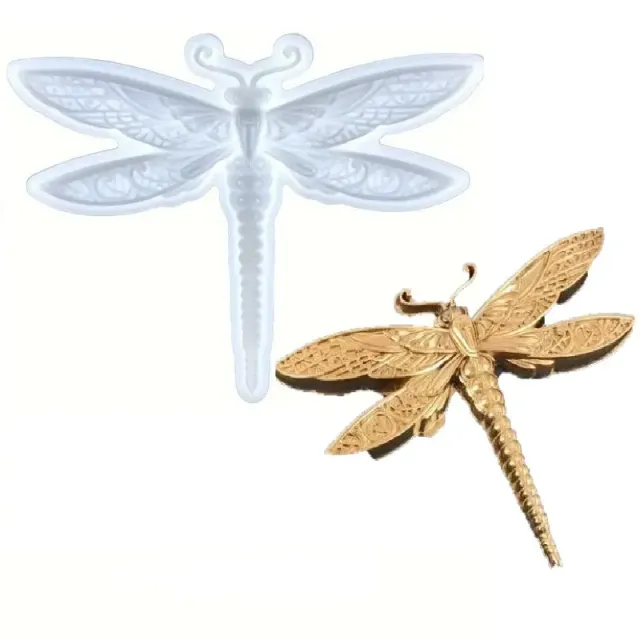 Bijounique Libelle dragonfly siliconenmal 20,5 cm