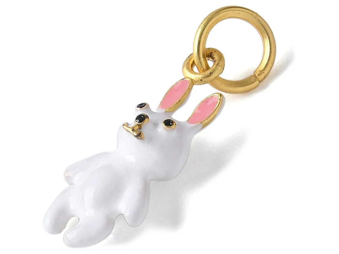 La Petite Epicerie Lapin 3D bedel konijn messing goud per stuk