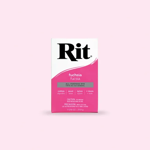 Rit All-Purpose Fuchsia textielverf poeder felroze
