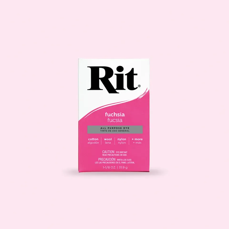 Rit All-Purpose Fuchsia textielverf poeder felroze