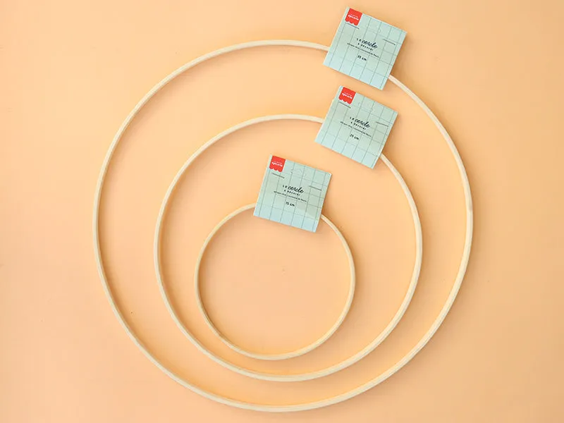 La Petite Epicerie bamboe ring 15 cm hout om te versieren