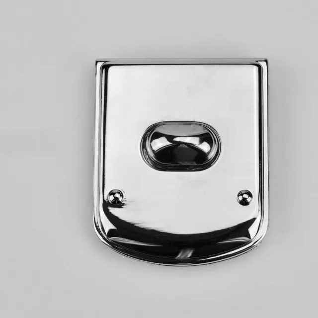Leather House Draaislot Sluiting 50x59mm zilver