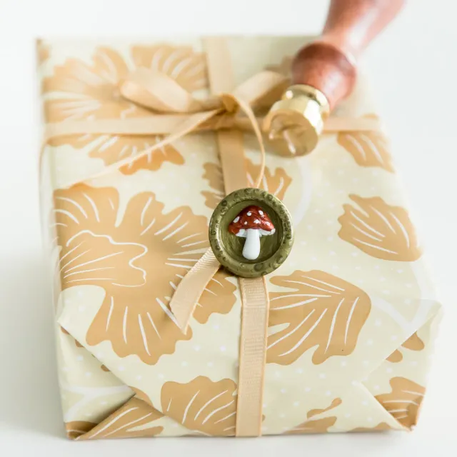 Jessy at Sea Mini Mushroom waxstempel 15 mm herfst