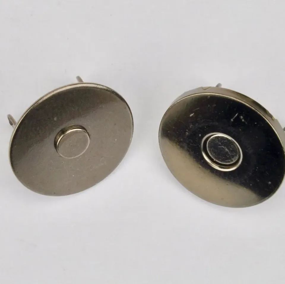 Leather House Magneet Black 18 mm ultra dun sluiting