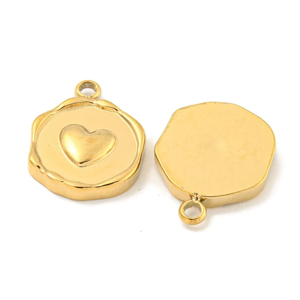 La Petite Epicerie Ronde Hanger Hart Goud RVS 16 mm