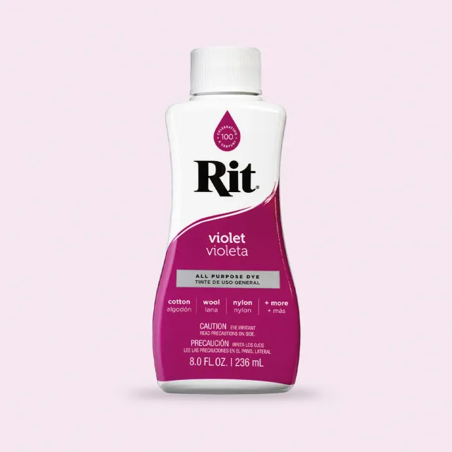 Rit Violet textielverf vloeibaar paars