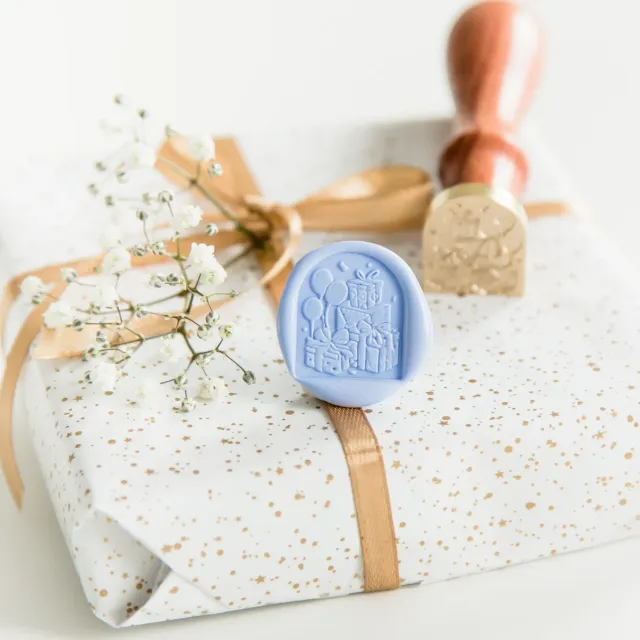 Jessy at Sea Gifts lakzegel stempel 25 mm
