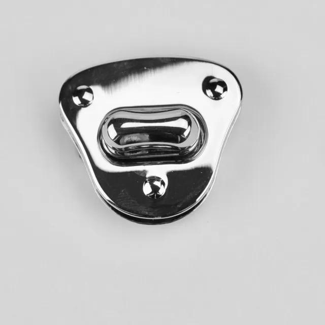 Leather House draaislot zilver 35x31mm sluiting per stuk