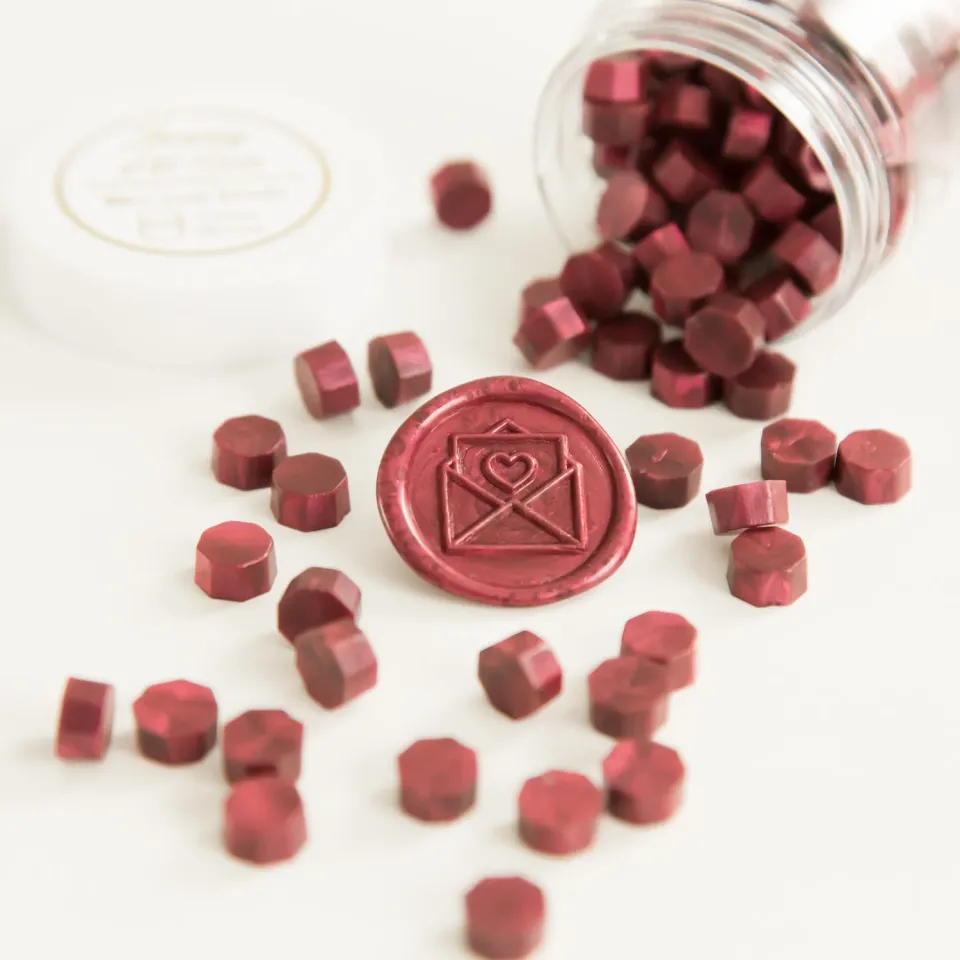 Jessy at Sea Wine Red zegellak 100 stuks wijnrood