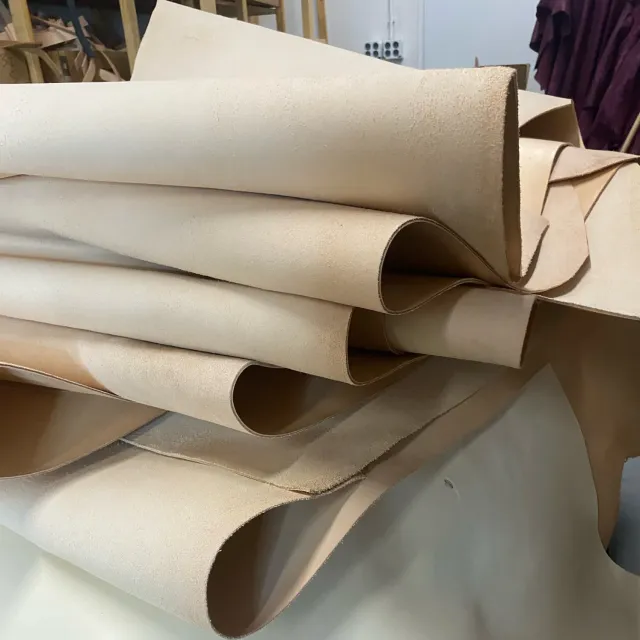 Leather House tuigleer naturel 3-3,4 mm whole shoulder