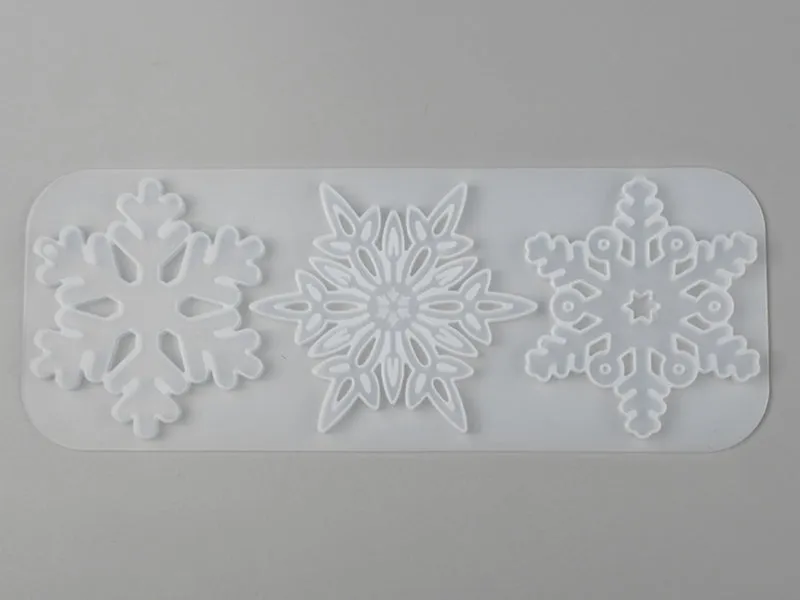 La Petite Epicerie Mal 3 Sneeuwvlokken Siliconen Kerst